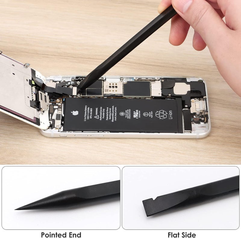 STREBITO Spudger Pry Tool Kit 11 Piece Opening Tool, Plastic & Metal Spudger Tool Kit, Ultimate Prying & Open Tool for iPhone, Laptop, iPad, Cell Phone, MacBook, Tablet, Computer, Electronics Repair - Image 3